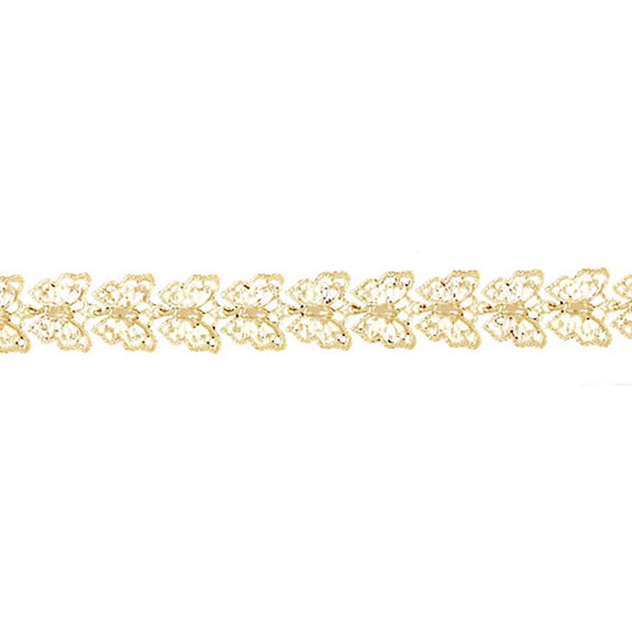Dazzlers 14k Yellow Gold Butterfly Bracelet, MPN: DZ-11992