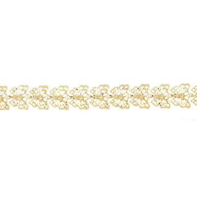Dazzlers 14k Yellow Gold Butterfly Bracelet, MPN: DZ-11992
