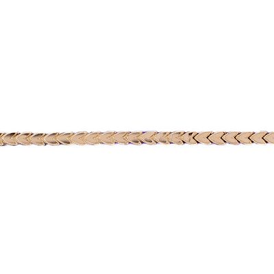 Dazzlers 14k Yellow Gold Heart Bracelet, MPN: DZ-11947