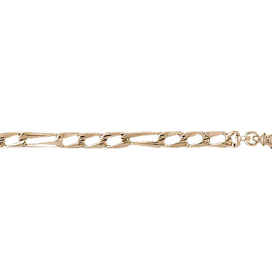 Dazzlers 14k Yellow Gold Link Bracelet, MPN: DZ-12525