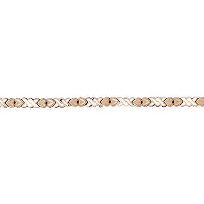 Dazzlers 14k Yellow Gold Xoxo Bracelet, MPN: DZ-11977