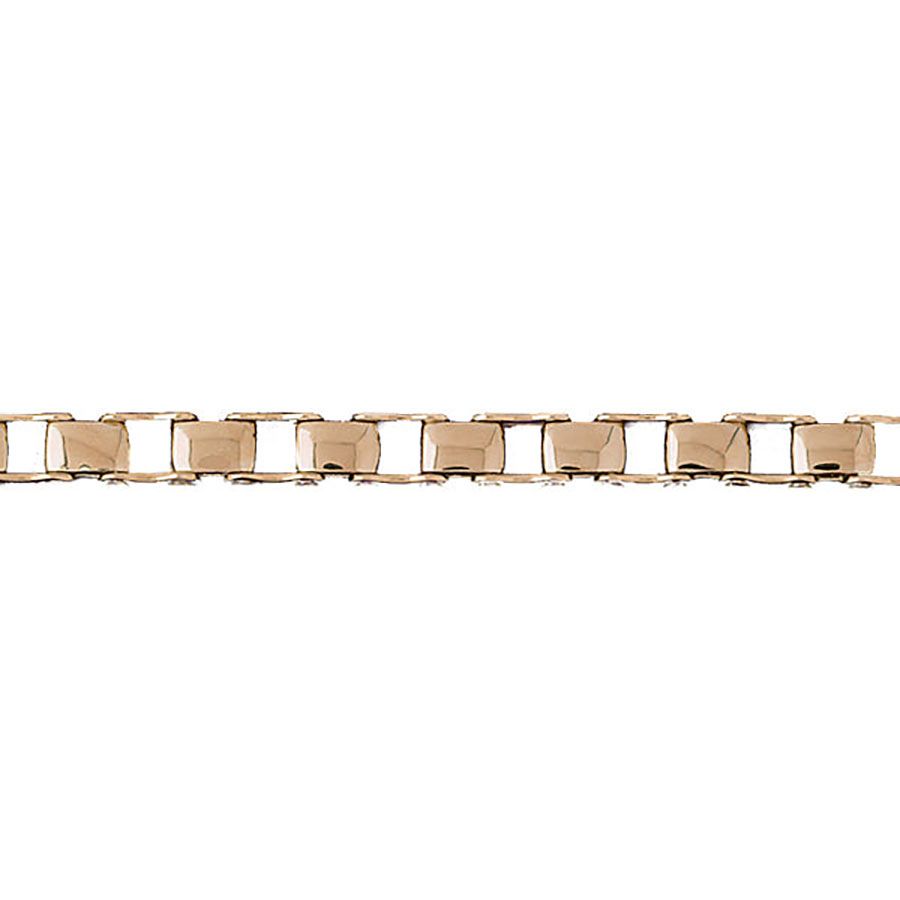 Dazzlers 14k Yellow Gold Bicycle Chain Link Bracelet, MPN: DZ-12561