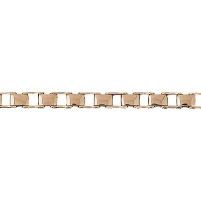 Dazzlers 14k Yellow Gold Bicycle Chain Link Bracelet, MPN: DZ-12561