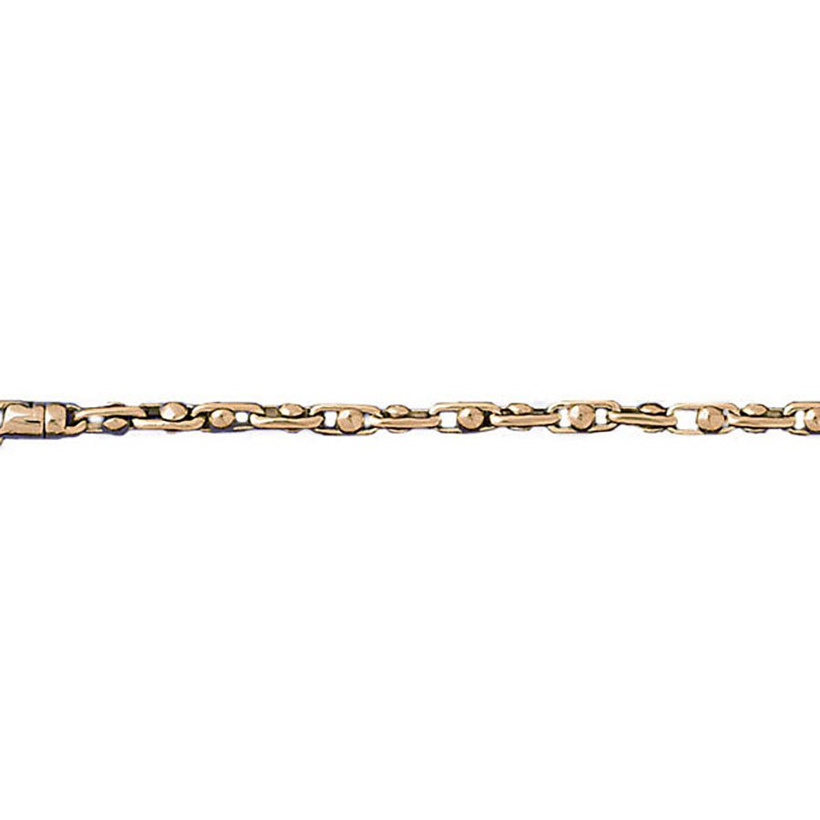 Dazzlers 14k Yellow Gold Link Bracelet, MPN: DZ-12540