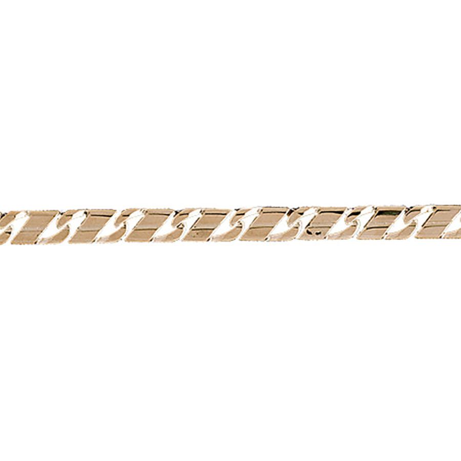 Dazzlers 14k Yellow Gold Link Bracelet, MPN: DZ-12518