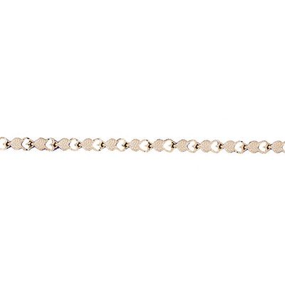 Dazzlers 14k Yellow Gold Heart Bracelet, MPN: DZ-11918