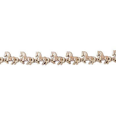 Dazzlers 14k Yellow Gold Horse Bracelet, MPN: DZ-11910