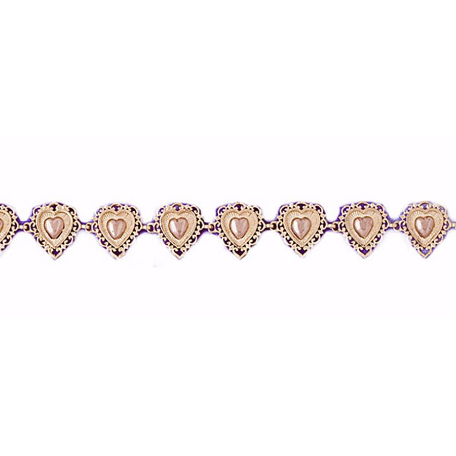 Dazzlers 14k Yellow Gold Heart Bracelet, MPN: DZ-11941