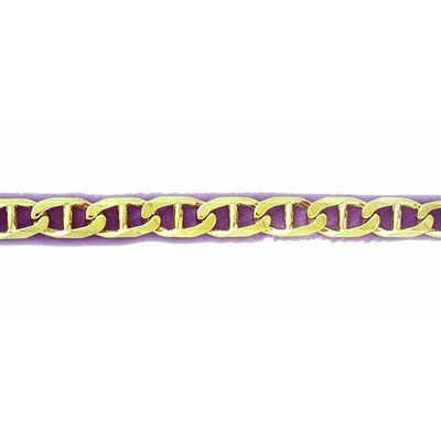 Dazzlers 14k Yellow Gold Link Bracelet, MPN: DZ-12434