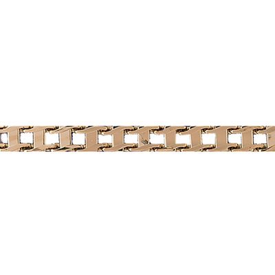 Dazzlers 14k Yellow Gold Bicycle Chain Link Bracelet, MPN: DZ-12573