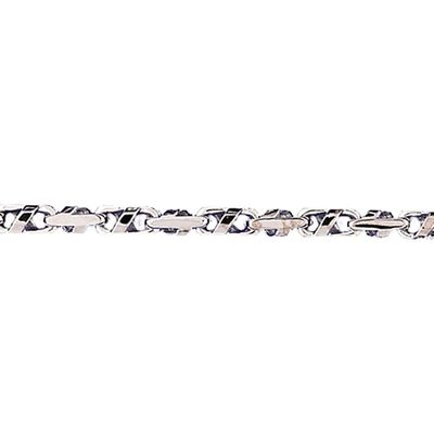 Dazzlers 14k White Gold Link Bracelet, MPN: DZ-12670