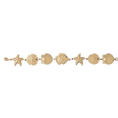 Dazzlers 14k Yellow Gold Sea Life Bracelet, MPN: DZ-11774