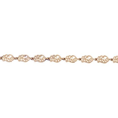 Dazzlers 14k Yellow Gold Love Bracelet, MPN: DZ-11919