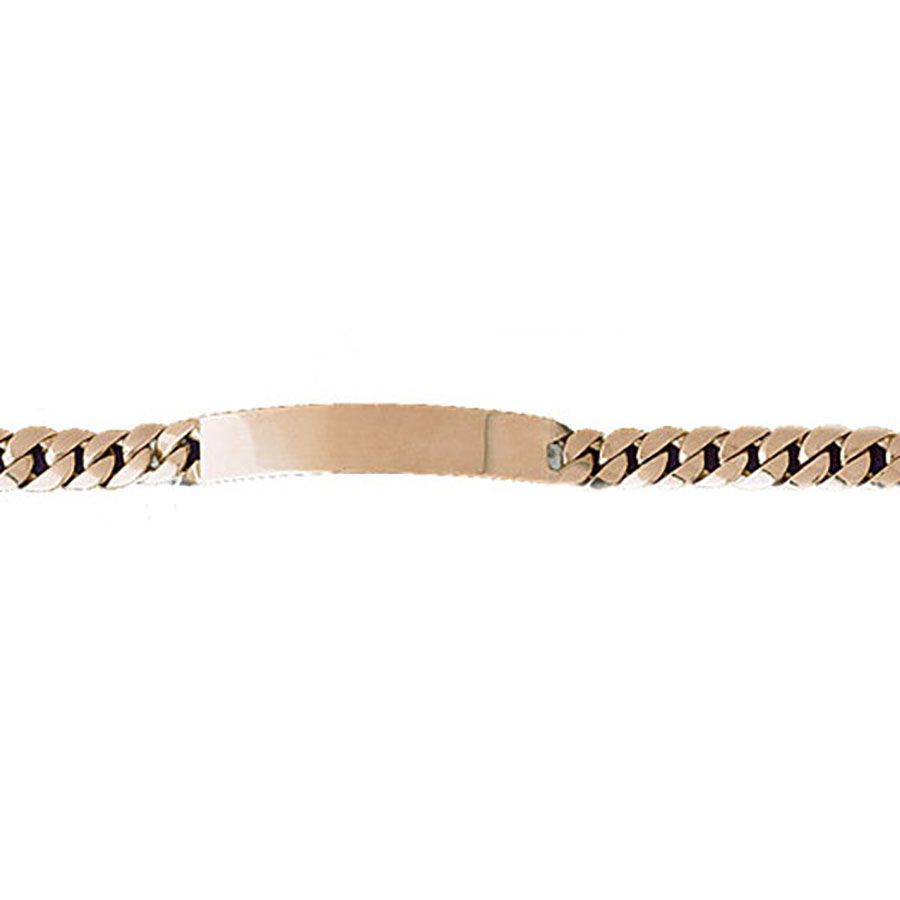 Dazzlers 14k Yellow Gold Id Link Bracelet, MPN: DZ-12328