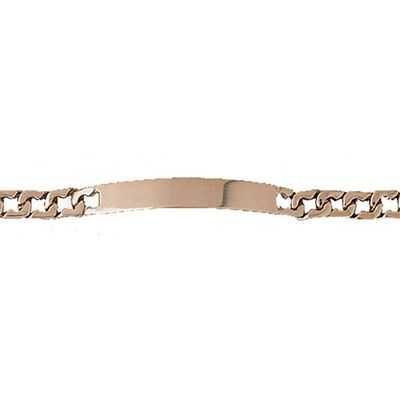 Dazzlers 14k Yellow Gold Id Link Bracelet, MPN: DZ-12344