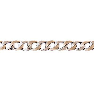 Dazzlers 14k Gold Two Tone Link Bracelet, MPN: DZ-12627