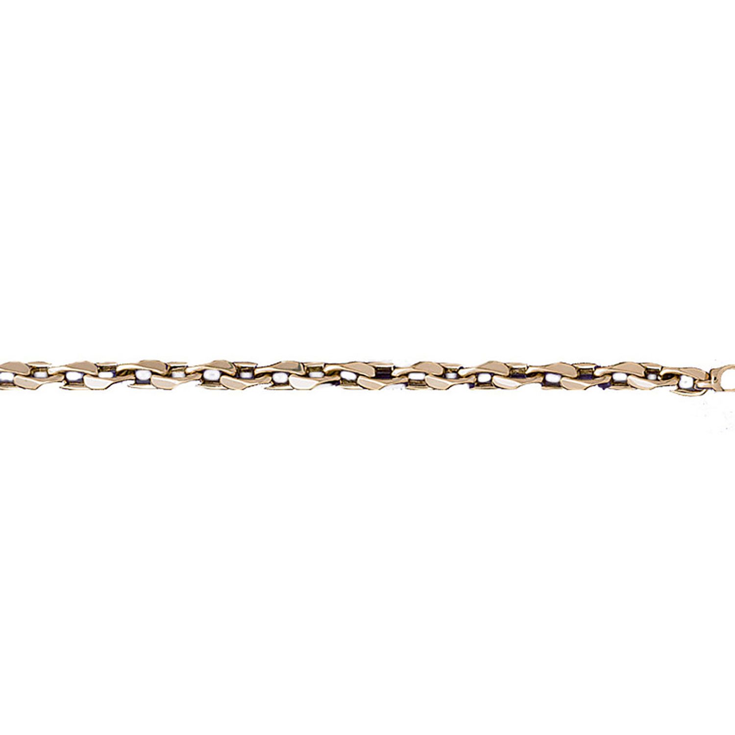 Dazzlers 14k Yellow Gold Link Bracelet, MPN: DZ-12529