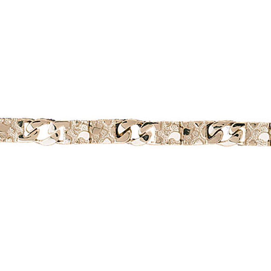 Dazzlers 14k Yellow Gold Link Bracelet, MPN: DZ-12379