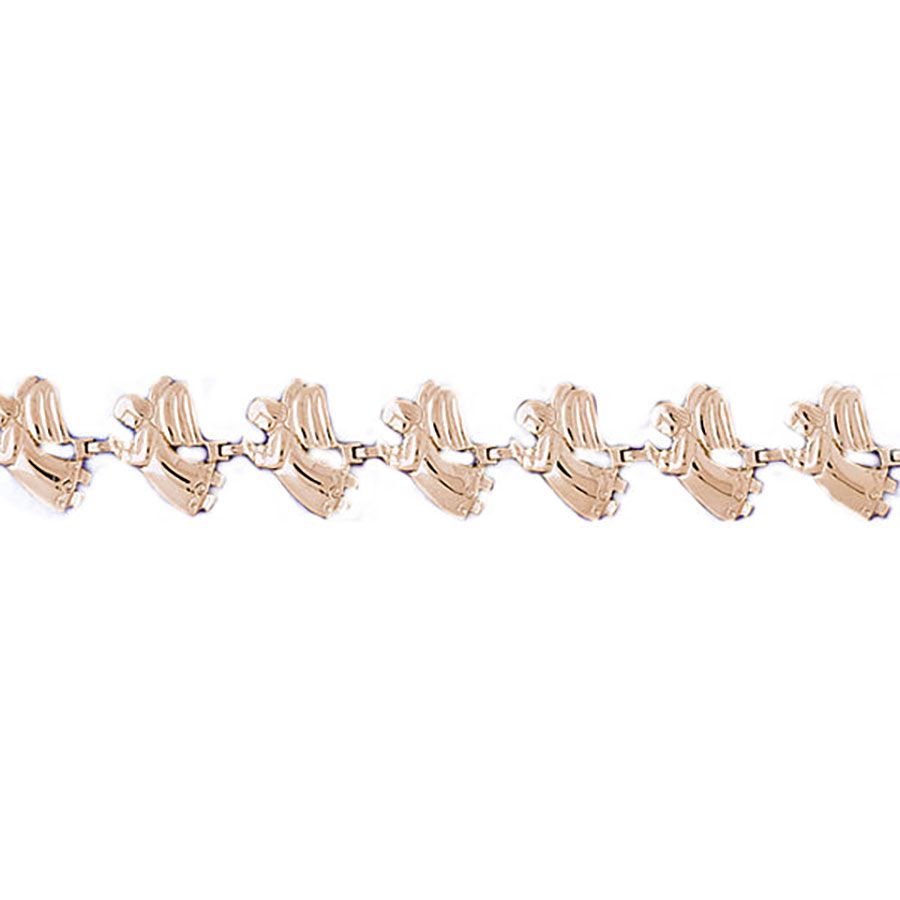 Dazzlers 14k Yellow Gold Angel Bracelet, MPN: DZ-12015
