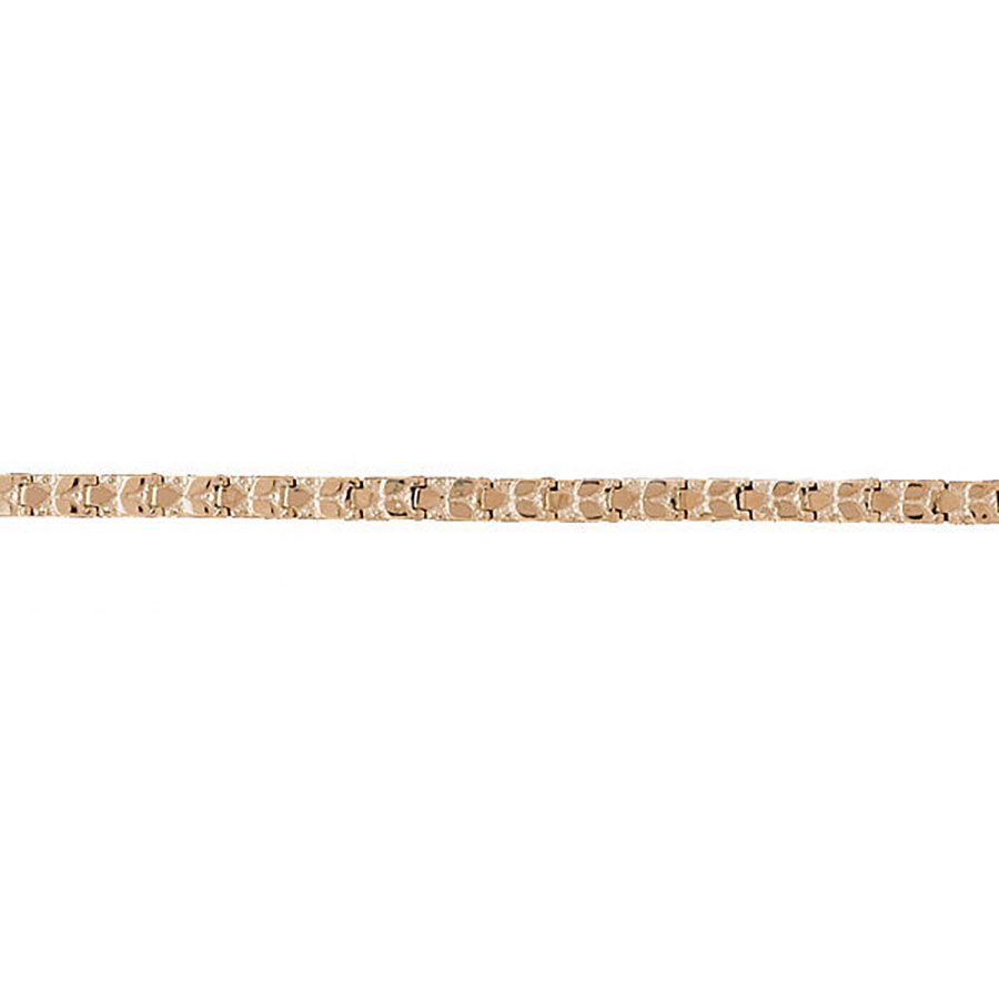 Dazzlers 14k Yellow Gold Nugget Bracelet with A Safety Clasp, MPN: DZ-12293
