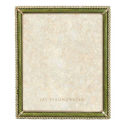 Jay Strongwater Laetitia Stone Edge 8 x 10 Inch Picture Frame Leaf, MPN: SPF5918-229, UPC: 84851004…