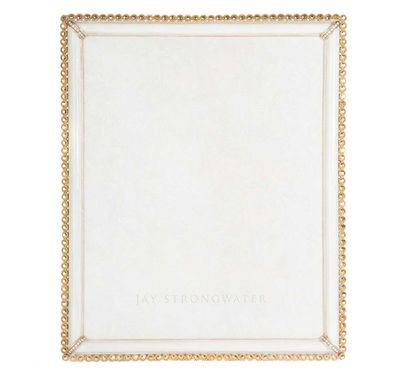 Jay Strongwater Laetitia Stone Edge 8 x 10 Inch Picture Frame Gold, MPN: SPF5918-292, UPC: 84851004…