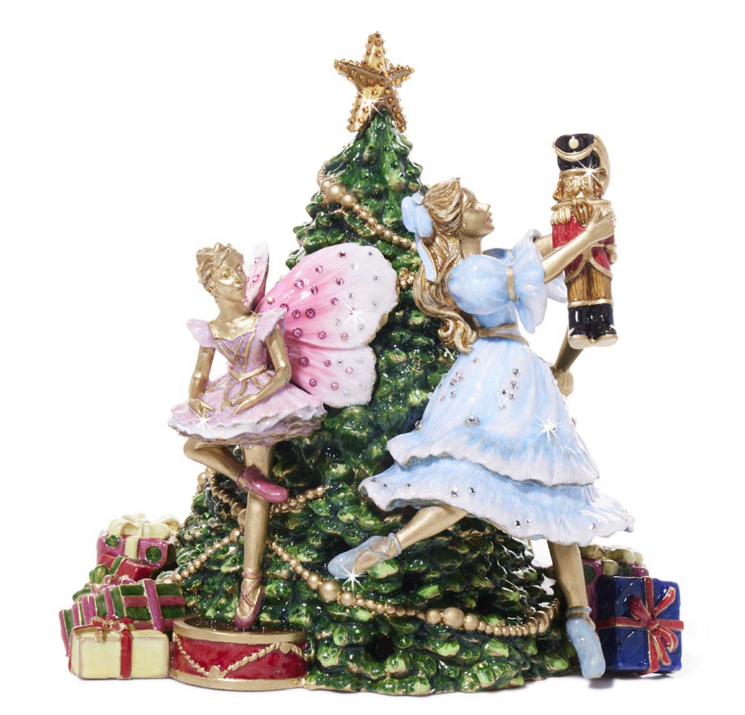 Jay Strongwater Nutcracker Suite Music Box, MPN: SDH2607-250, UPC: 848510044776