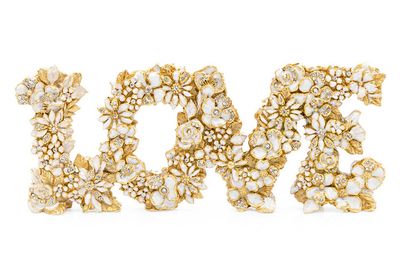 Jay Strongwater Olivia Love Objet Opal, MPN: SDH2573-219, UPC: 848510045926