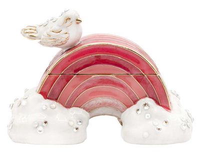 Jay Strongwater Rowan Pink Rainbow Box, MPN: SDH7410-206, UPC: 848510046701