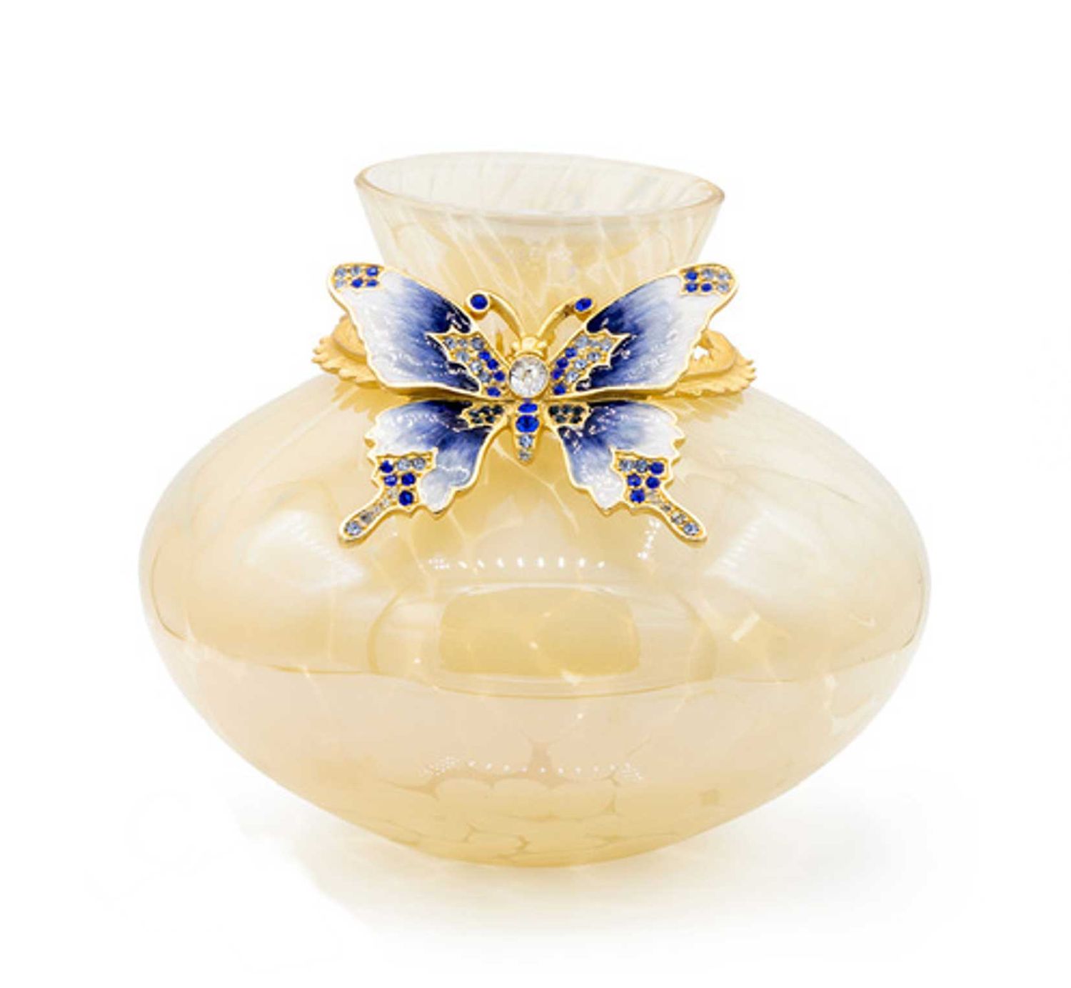 Jay Strongwater Madam Butterfly Vase, MPN: SDH2614-284, UPC: 848510046138