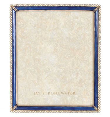 Jay Strongwater Laetitia Stone Edge 8 x 10 Inch Picture Frame Delft Garden, MPN: SPF5918-284, UPC: …