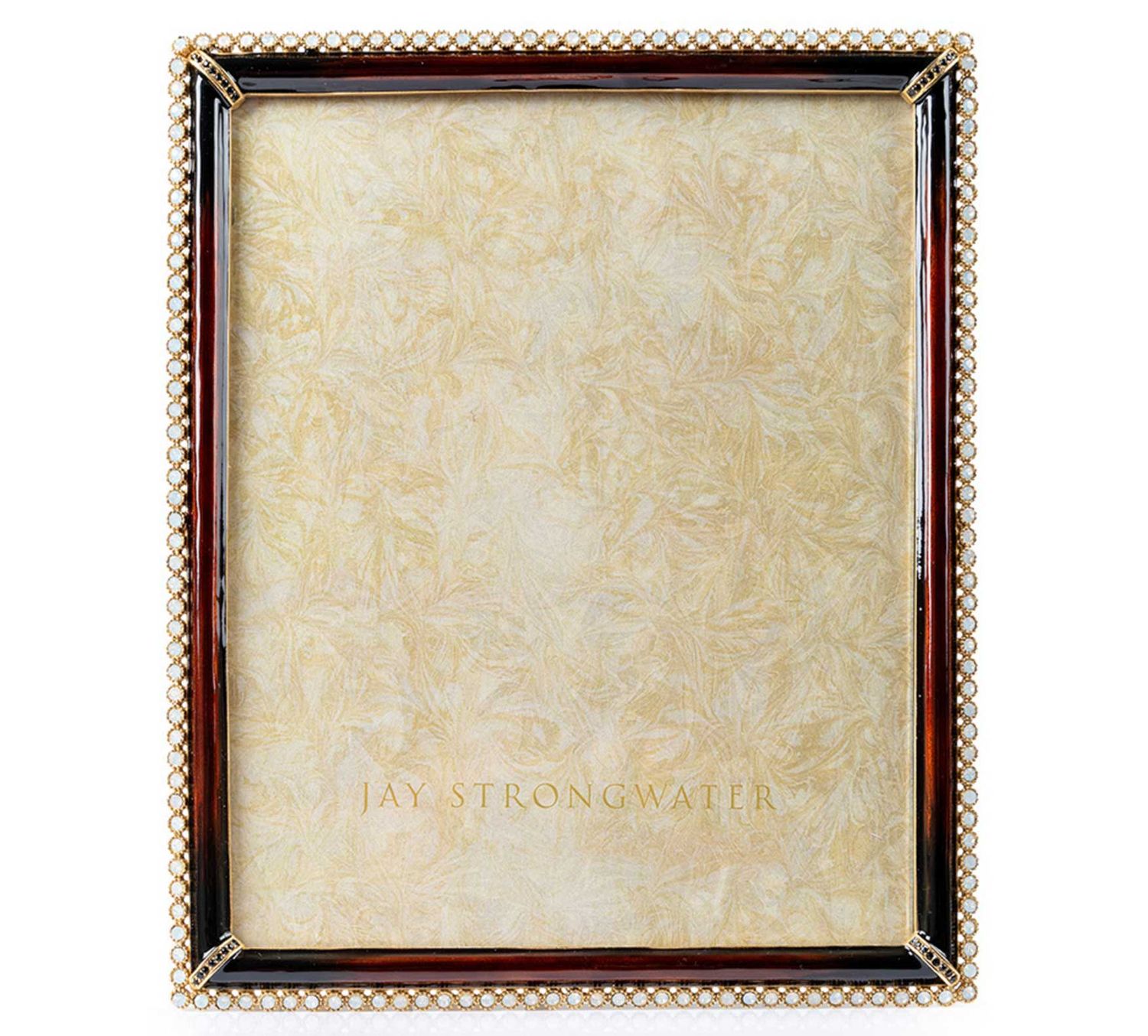 Jay Strongwater Laetitia Stone Edge 8 x 10 Inch Picture Frame Safari, MPN: SPF5918-271, UPC: 848510…