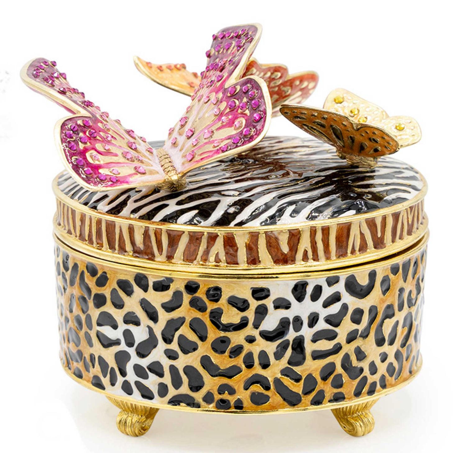 Jay Strongwater Jungle Box and Butterflies, MPN: SDH7469-274, UPC: 848510046374