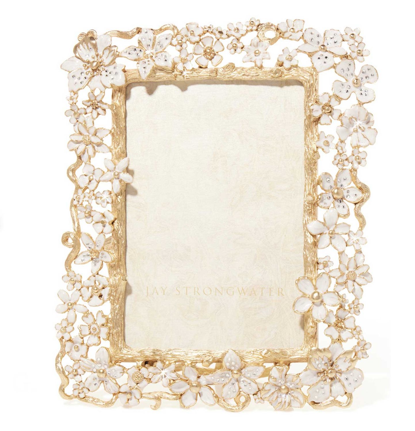 Jay Strongwater Leartes 4 x 6 Inch Picture Frame Bridal, MPN: SPF5909-219, UPC: 848510044639