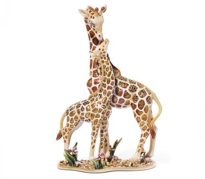 Jay Strongwater Mother and Baby Giraffe Objet, MPN: SDH1978-274, UPC: 848510044455
