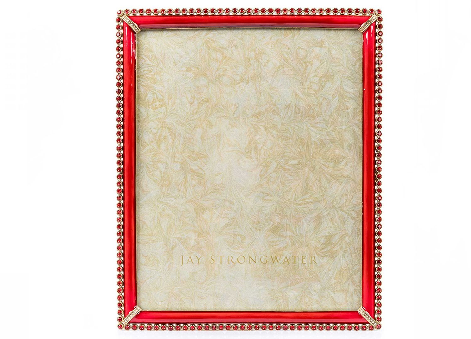 Jay Strongwater Laetitia Stone Edge 8 x 10 Inch Picture Frame Ruby, MPN: SPF5918-224, UPC: 84851004…