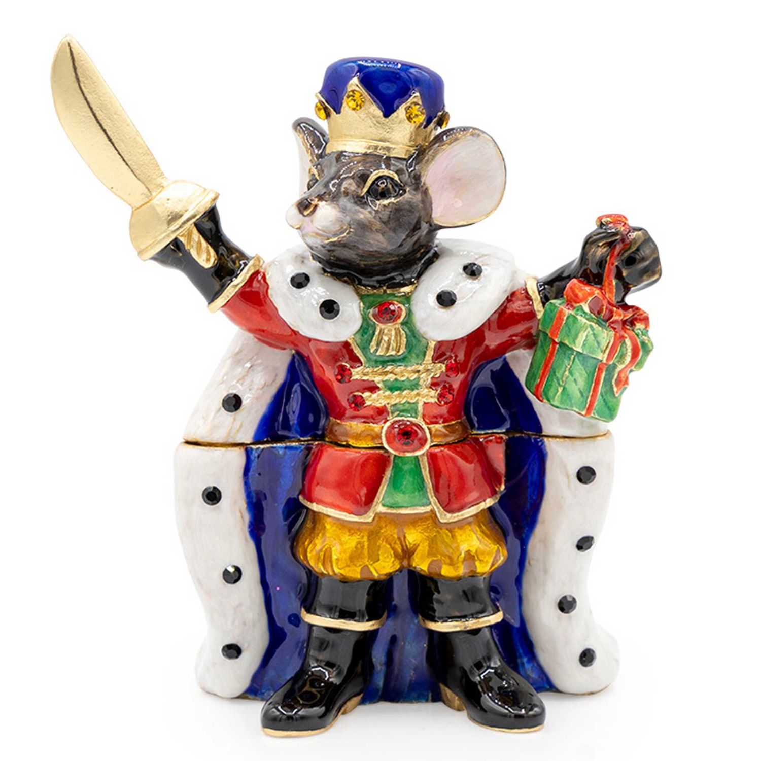 Jay Strongwater Mausekonig Mouse King 2025 Annual Holiday Mini Box, MPN: SDH7463-250, UPC: 84851004…