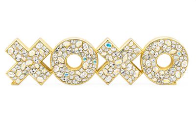 Jay Strongwater Avery XOXO Objet Opal, MPN: SDH2579-219, UPC: 848510045933