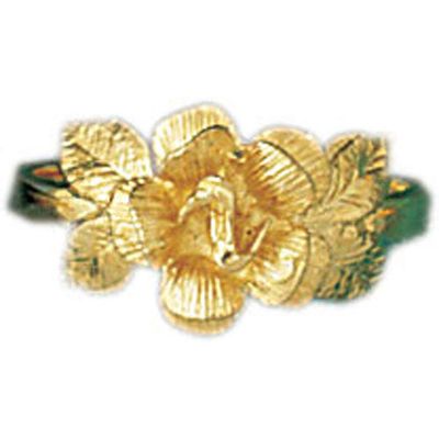 Dazzlers 14k Yellow Gold Flower Ring, MPN: DZ-14156