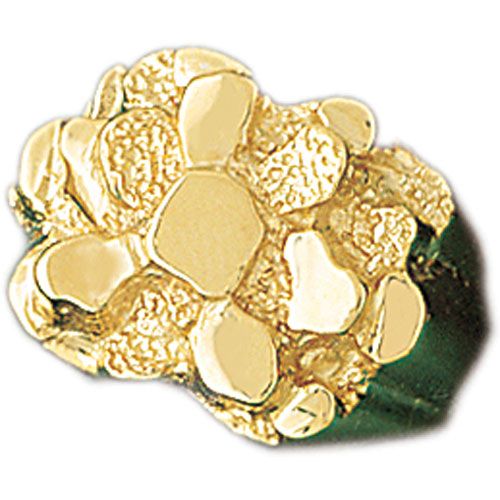 Dazzlers 14k Yellow Gold Nugget Ring, MPN: DZ-14338-8
