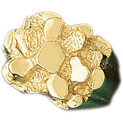 Dazzlers 14k Yellow Gold Nugget Ring, MPN: DZ-14338-8