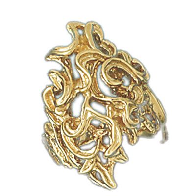 Dazzlers 14k Yellow Gold Ladies Rings Size 6.5, MPN: DZ-14066