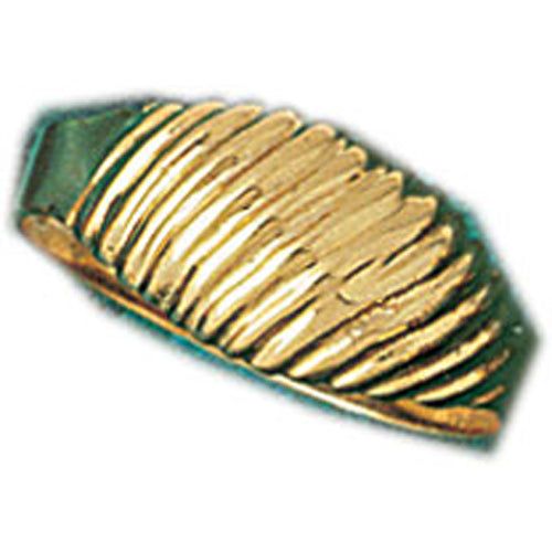 Dazzlers 14k Yellow Gold Fashionable Pattern Ring, MPN: DZ-14265
