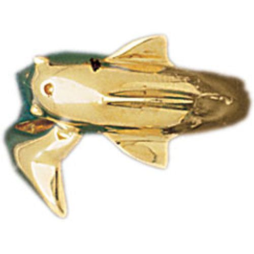 Dazzlers 14k Yellow Gold Dolphin Ring, MPN: DZ-14216