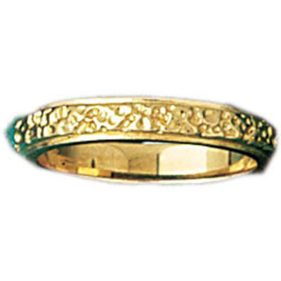 Dazzlers 14k Yellow Gold Assorted Plain Band, MPN: DZ-14124