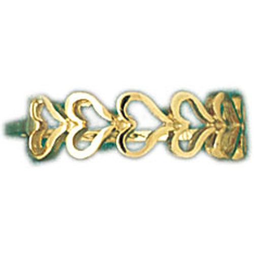 Dazzlers 14k Yellow Gold Light Heart Ring, MPN: DZ-14050
