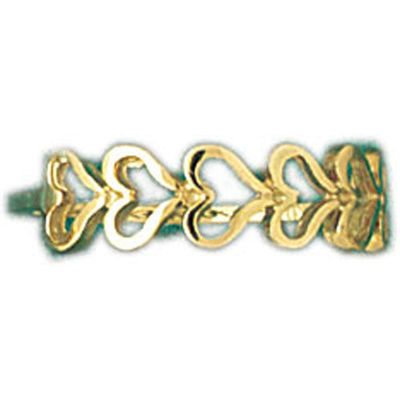 Dazzlers 14k Yellow Gold Light Heart Ring, MPN: DZ-14050