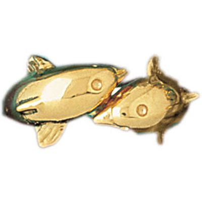 Dazzlers 14k Yellow Gold Dolphin Ring, MPN: DZ-14226