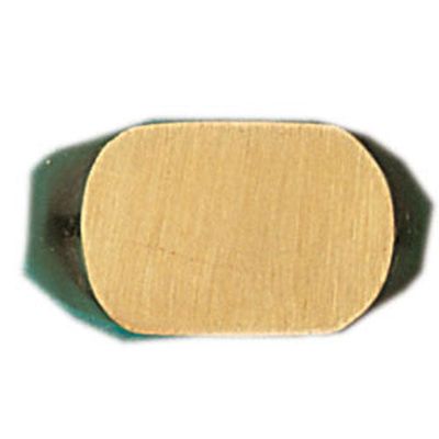 Dazzlers 14k Yellow Gold Signet Ring, MPN: DZ-14453-8