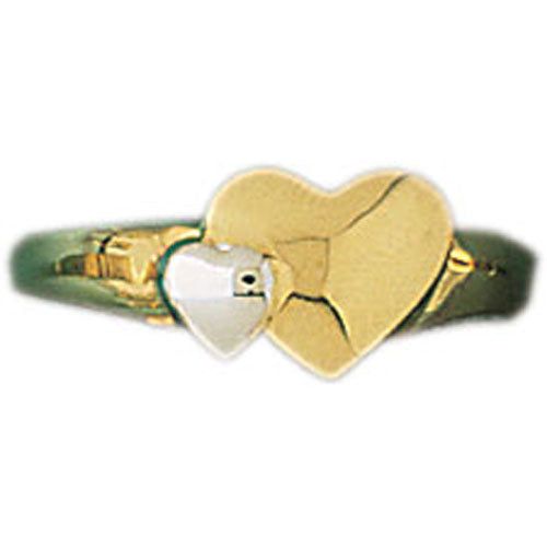 Dazzlers 14k Yellow Gold Heart Ring, MPN: DZ-14173